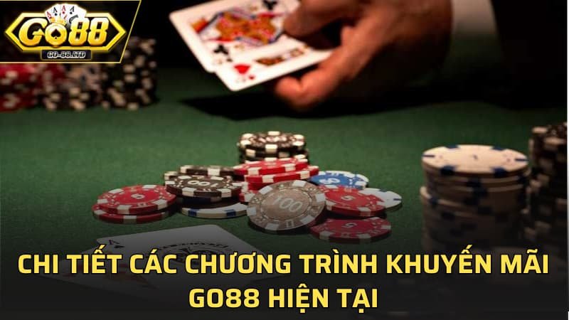 Chi tiết các chương trình khuyến mãi GO88 hiện tại